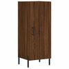 vidaXL Buffet Ch&ecirc;ne marron 34,5x34x90 cm Bois d'ing&eacute;nierie