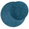 vidaXL Tapis OVIEDO &agrave; poils courts turquoise &Oslash; 120 cm