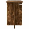 vidaXL Table d'appoint Ch&ecirc;ne fum&eacute; 35 x 40 x 55 cm Bois d'ing&eacute;nierie