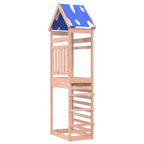 vidaXL Tour de jeu Marron 52,5 x 85 x 265 cm Bois solide de Douglas