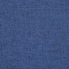 vidaXL Chaise pivotante de bureau Bleu Tissu