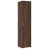 vidaXL Armoire de rangement mince ch&ecirc;ne marron 40x42,5x225 cm