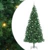 vidaXL Sapin de No&euml;l artificiel Vert 300 cm PVC, m&eacute;tal et plastique
