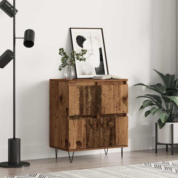 vidaXL Buffet Bois ancien 60 x 35 x 70 cm