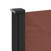 vidaXL Auvent lat&eacute;ral r&eacute;tractable marron 180x600 cm