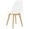 vidaXL Ensemble de salle &agrave; manger 7 pcs Blanc