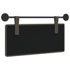 vidaXL T&ecirc;te de lit suspendue Gris 100 x 55 x 5 cm Simili cuir