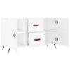 vidaXL Buffet blanc 100x36x60 cm bois d'ing&eacute;nierie