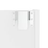 vidaXL Armoire &agrave; chaussures murale Blanc 60x18x90 cm Agglom&eacute;r&eacute;