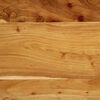 vidaXL T&ecirc;te de lit 120 cm bois massif d'acacia et fer