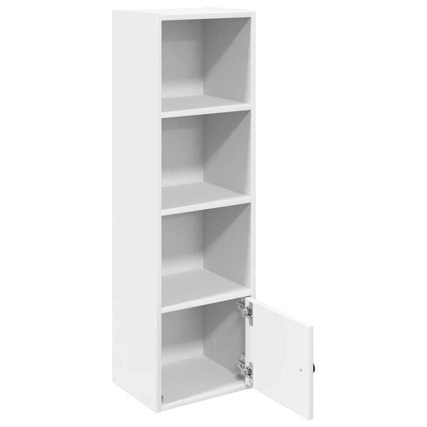 vidaXL Biblioth&egrave;que blanc 31x24x102 cm bois d'ing&eacute;nierie