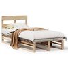 vidaXL Cadre de lit sans matelas 75x190 cm bois de pin massif