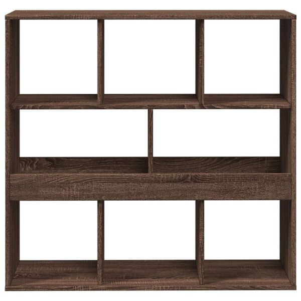 vidaXL Biblioth&egrave;que/S&eacute;parateur de pi&egrave;ce ch&ecirc;ne marron 100x33x94,5 cm