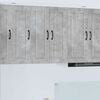 vidaXL Armoire de cuisine Gris b&eacute;ton 30 x 31 x 80 cm Bois d'ing&eacute;nierie