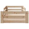 vidaXL Cadre de lit sans matelas 75x190 cm bois de pin massif