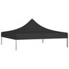 vidaXL Toit de tente de r&eacute;ception 2x2 m Noir 270 g/m&sup2;