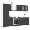 vidaXL Ensemble d'armoires de cuisine 8 pcs Kalmar bois d'ing&eacute;nierie