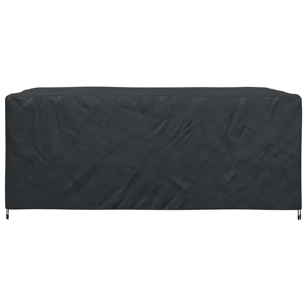 vidaXL Housse pour meubles Uni Noir 270 x 180 x 90 cm 420D