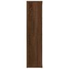 vidaXL Armoire &agrave; livres Ch&ecirc;ne marron 50x25x106 cm
