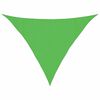 vidaXL Voile d'ombrage 160 g/m&sup2; Vert clair 3,5x3,5x4,9 m PEHD