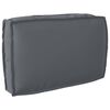 vidaXL Ensemble de coussins 3 pcs Anthracite Tissu Oxford
