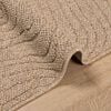 vidaXL Tapis de surface Moir&eacute; HUARTE Naturel 200 x 140 cm Polyester