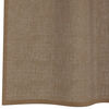 vidaXL Rideaux en voile avec &oelig;illets 2 pcs marron clair