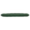 vidaXL Coussin de Dos Vert Jungle 160 x 50 cm Tissu en velours c&ocirc;tel&eacute;