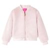 Veste pour enfants fausse fourrure rose douce 116