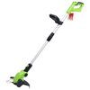 vidaXL Set d'outils &eacute;lectriques jardin sans fil 5pcs chargeur/batterie