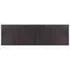 vidaXL Tapis rectangulaire marron fonc&eacute; 60x200 cm bambou