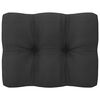 vidaXL Salon de jardin 6 pcs avec coussins Bois de pin massif