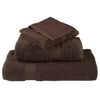 vidaXL Serviettes d'invit&eacute; de qualit&eacute; sup&eacute;rieure SOLUND 10 pcs marron