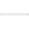 vidaXL Cl&ocirc;ture en treillis m&eacute;tallique anthracite 1,4x25 m