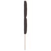 vidaXL T&ecirc;te de lit Marron fonc&eacute; 100 cm Cuir synth&eacute;tique