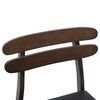 vidaXL Chaise de salle &agrave; manger 2 pcs Marron clair et noir