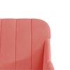 vidaXL Fauteuil Rose 63x76x80 cm Velours
