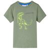 T-shirt enfants &agrave; manches courtes orange clair 128