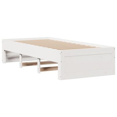 vidaXL Cadre de lit sans matelas avec tiroirs 90x200 cm bois de pin