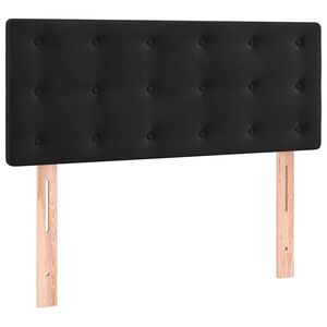 vidaXL T&ecirc;te de lit Noir 100x5x78/88 cm Velours