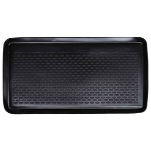 vidaXL Tapis de coffre Noir compatible avec Fiat 500 2018- Caoutchouc