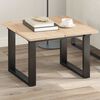 vidaXL Dessus de table 2 pcs 60x30x1,7cm rectangulaire bois pin massif