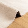 vidaXL Tapis HUARTE &agrave; poils courts doux et lavable beige 160x160 cm