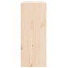 vidaXL Armoire &agrave; vin 62x25x62 cm Bois de pin massif