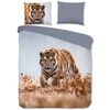 Good Morning Housse de couette TIGER 200x200 cm Multicolore