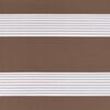 vidaXL Store z&egrave;bre marron 85x230 cm largeur du tissu 80,9 cm polyester