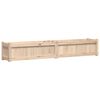 vidaXL Jardini&egrave;re 180x31x31 cm bois de pin massif