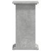 vidaXL Support pour plantes gris b&eacute;ton 33x33x60 cm bois d'ing&eacute;nierie