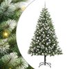 vidaXL Arbre de No&euml;l artificiel avec neige artificielle 300 LED