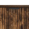 vidaXL Buffet Ch&ecirc;ne fum&eacute; 89,5 x 33 x 82 cm Bois d'ing&eacute;nierie